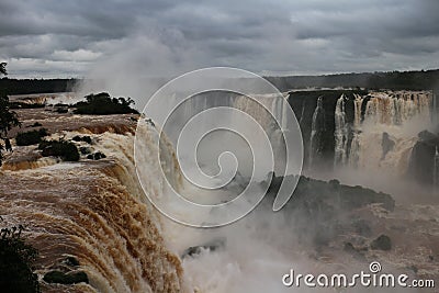 Iguazu Falls - waterfalls Stock Photo